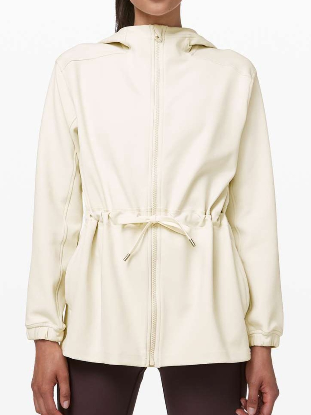 Lululemon Gotta Hustle Jacket in Light Ivory